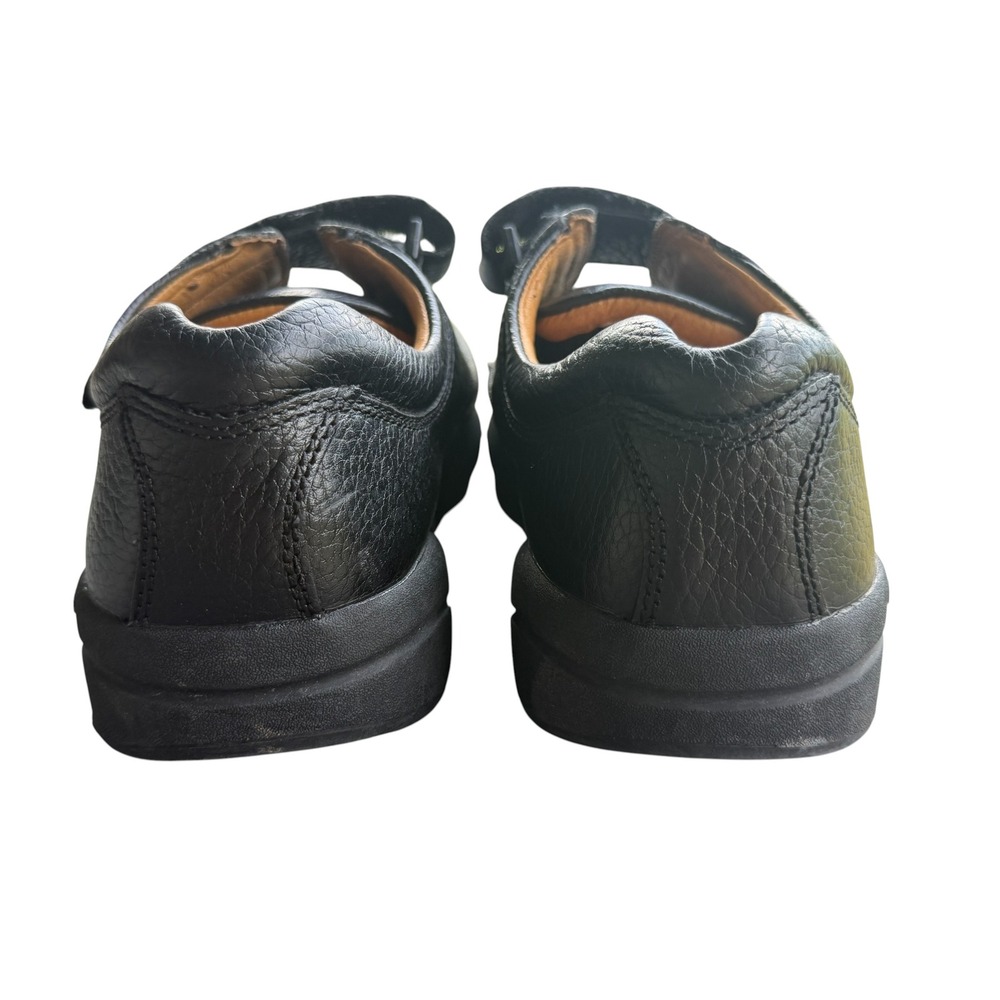 Dr Comfort Scott 9210 Mens 11.5 Wide Black Leather Diabetic Orthopedic Shoes EUC - Picture 4 of 6